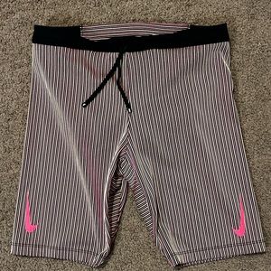 Nike Men’s Medium Pink Aeroswift Half Tights
